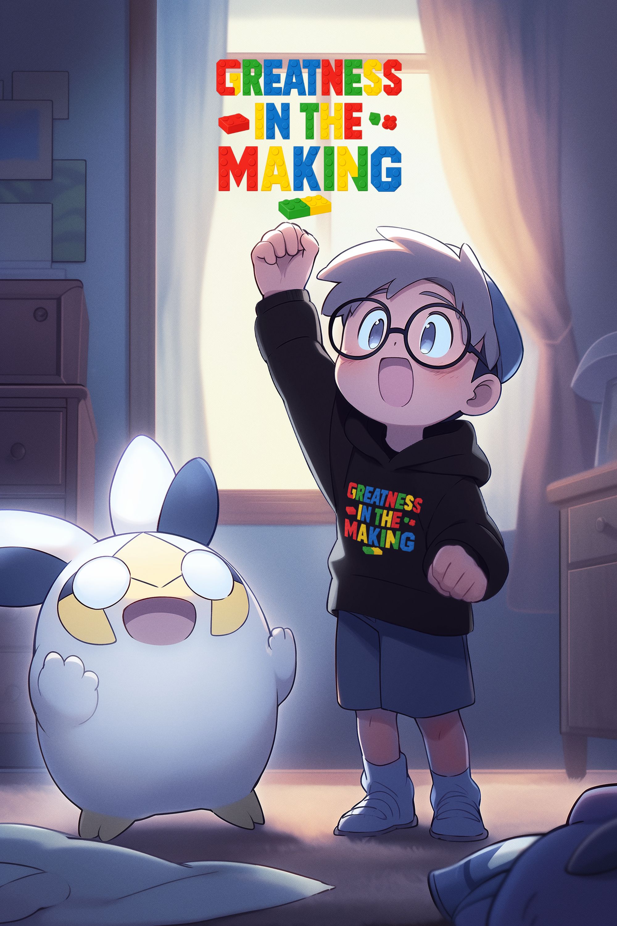 Greatness in the Making - Toddler Affirmation Pullover Hoodie