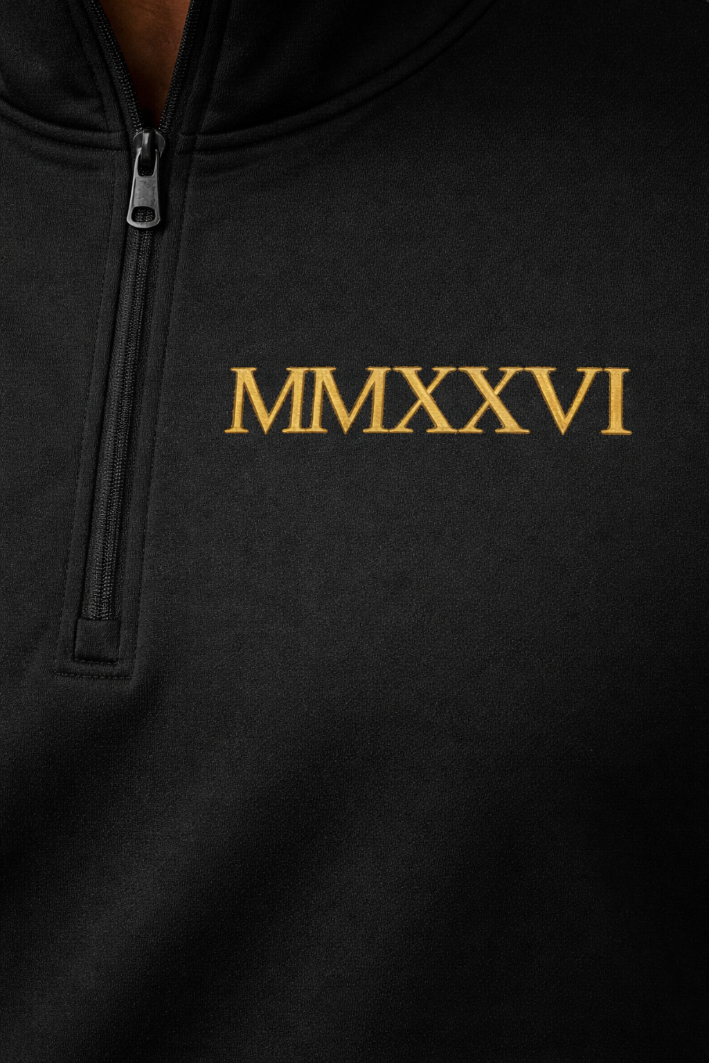 MMXXVI – 2026 Luxe Edition (Gold Design) - Lightweight Quarter-zip Pullover
