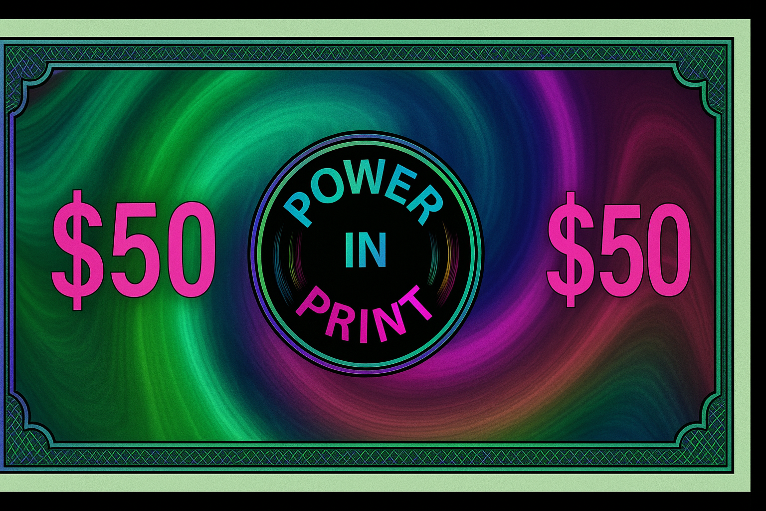 Power in Print Gift Card