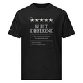 BUILT DIFFERENT™ Five-Star Rating Unisex Jersey Tee