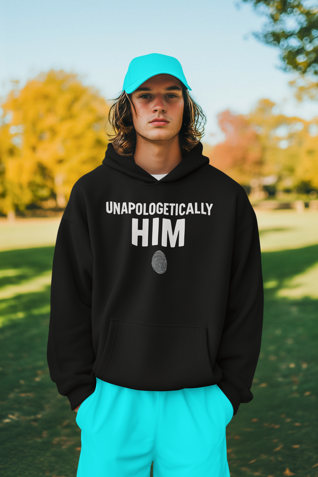 Unapologetically Him Men's Hoodie