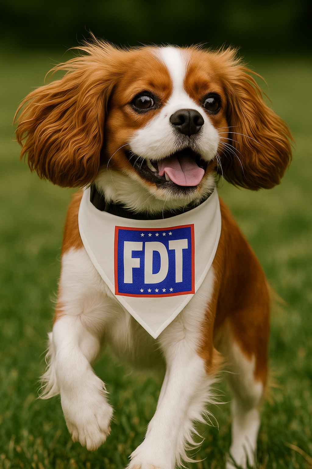 FDT Statement Pet Bandana Collar — USA Edition
