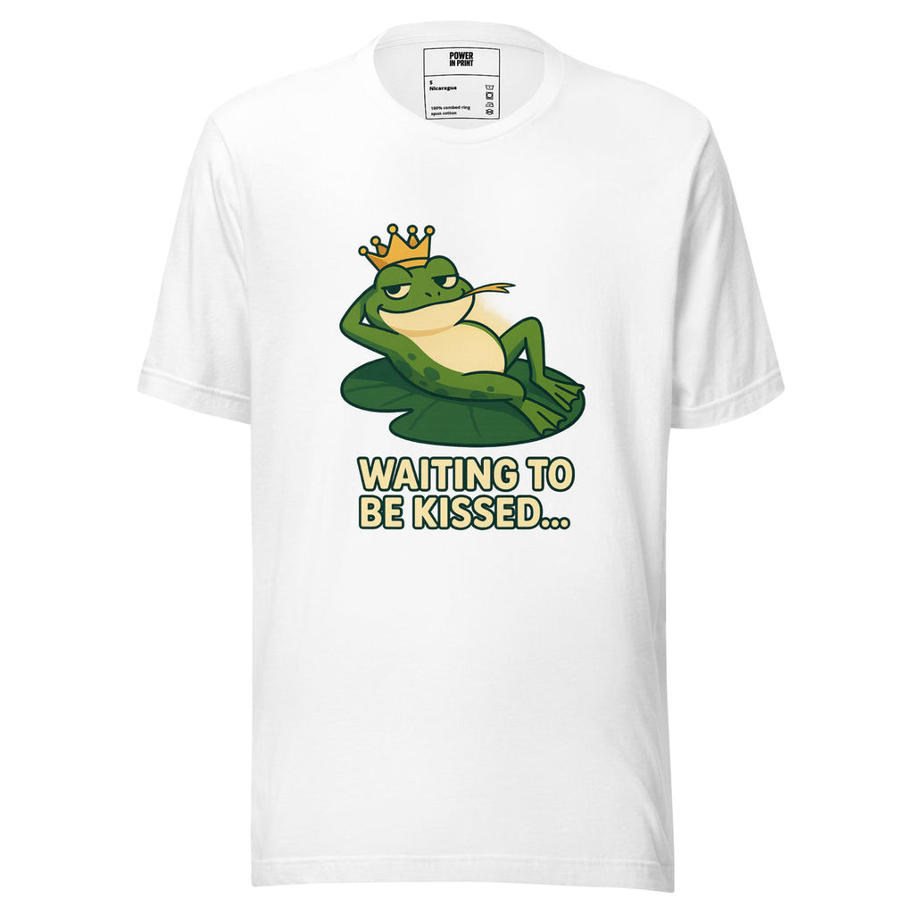 Waiting to Be Kissed – Frog Prince Men's T-shirt