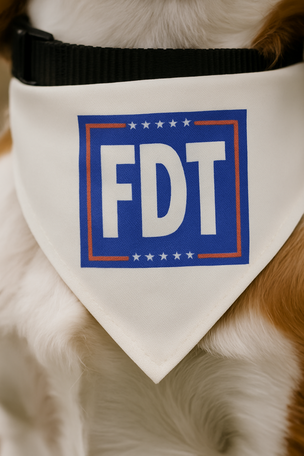 FDT Statement Pet Bandana Collar — USA Edition