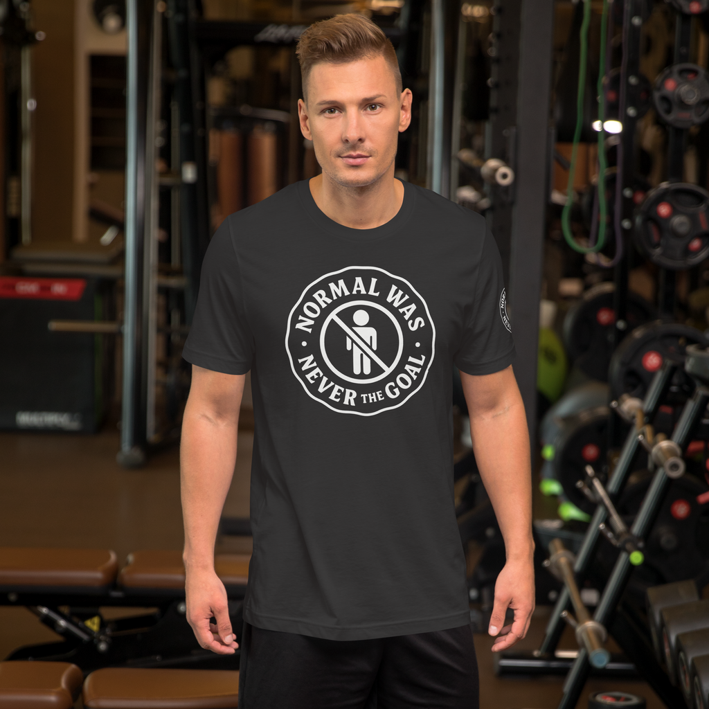 Normal Was Never the Goal – Unisex Statement T-shirt