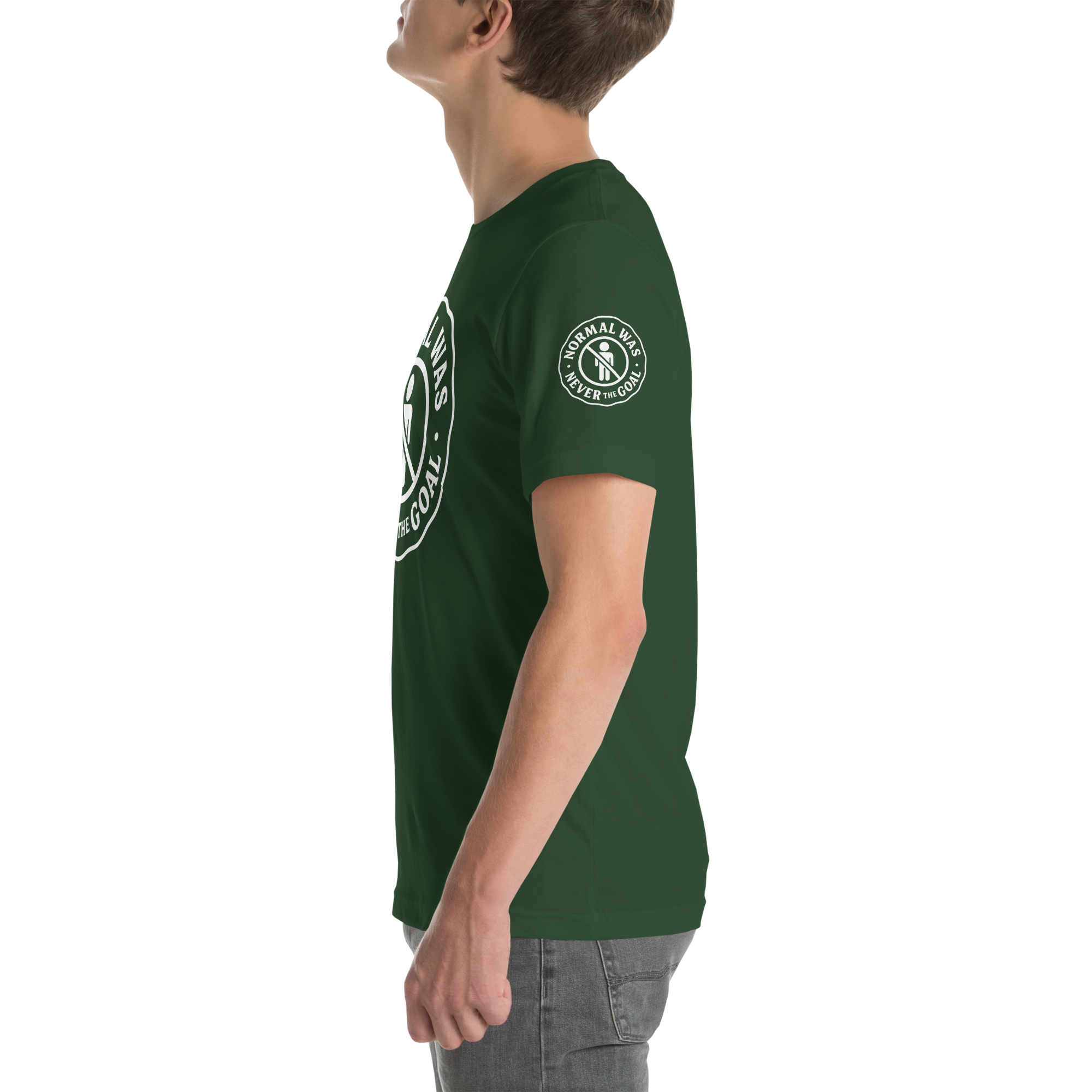 Normal Was Never the Goal – Unisex Statement T-shirt