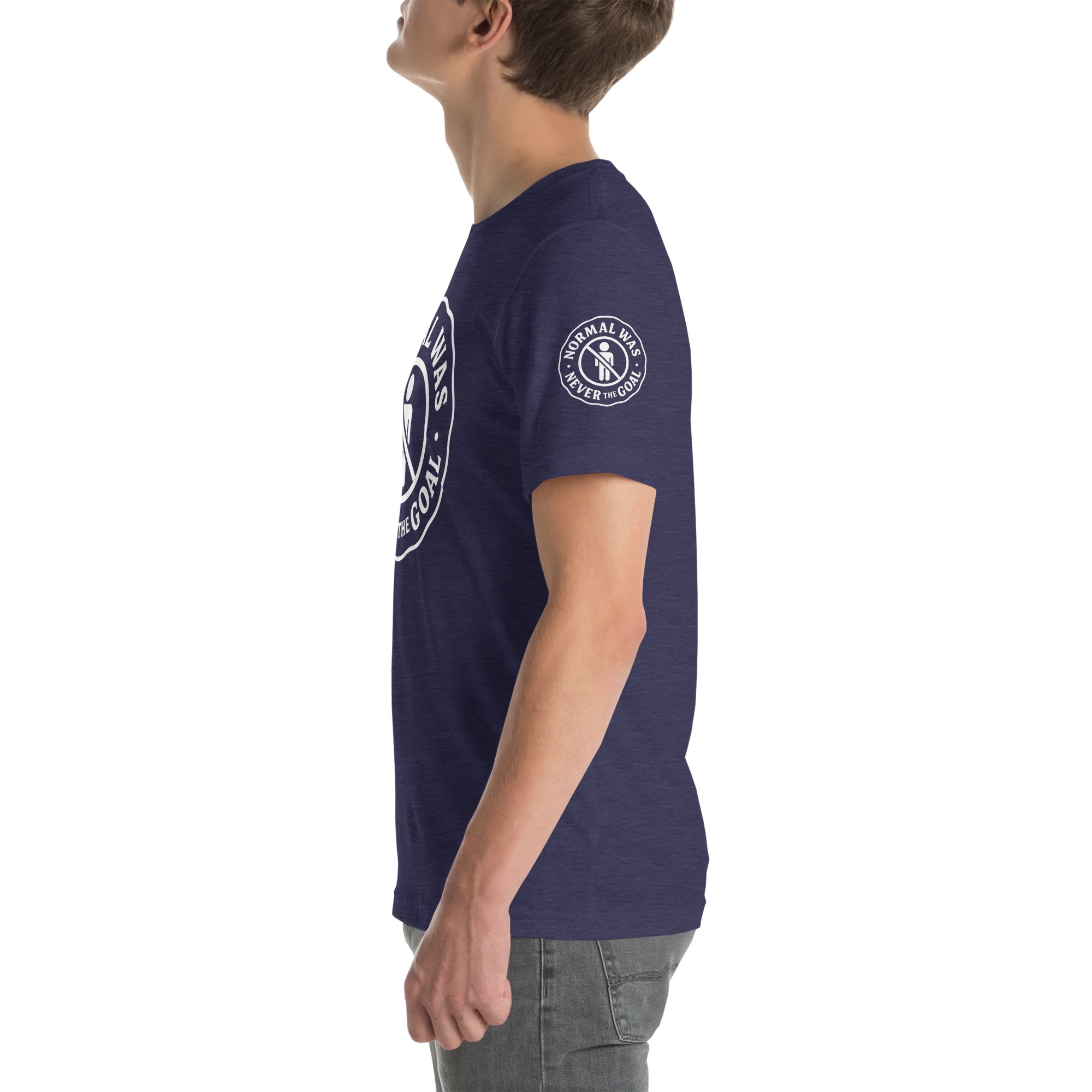 Normal Was Never the Goal – Unisex Statement T-shirt