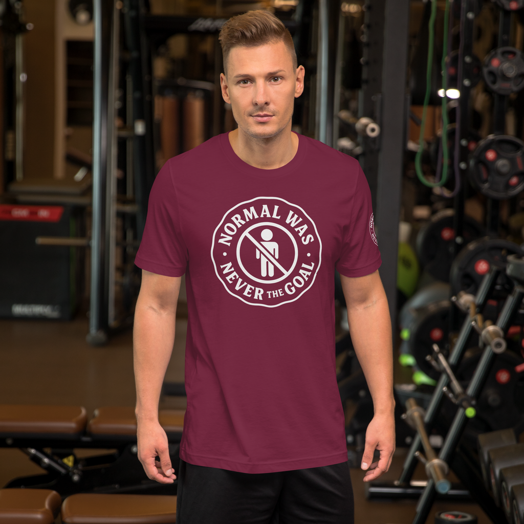 Normal Was Never the Goal – Unisex Statement T-shirt