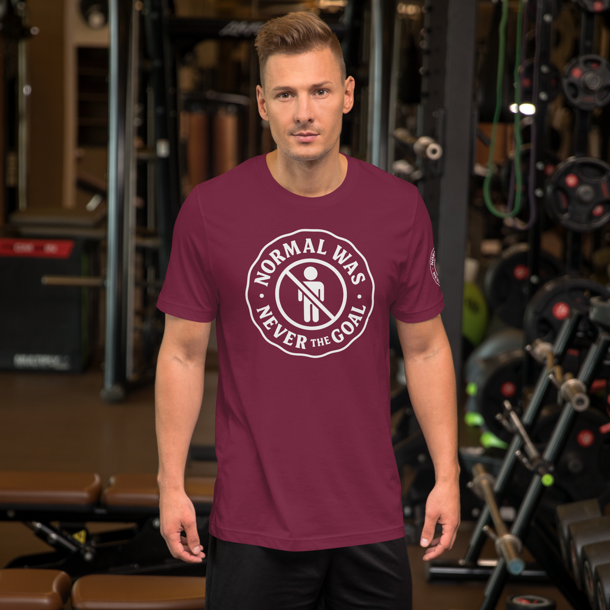 Normal Was Never the Goal – Unisex Statement T-shirt
